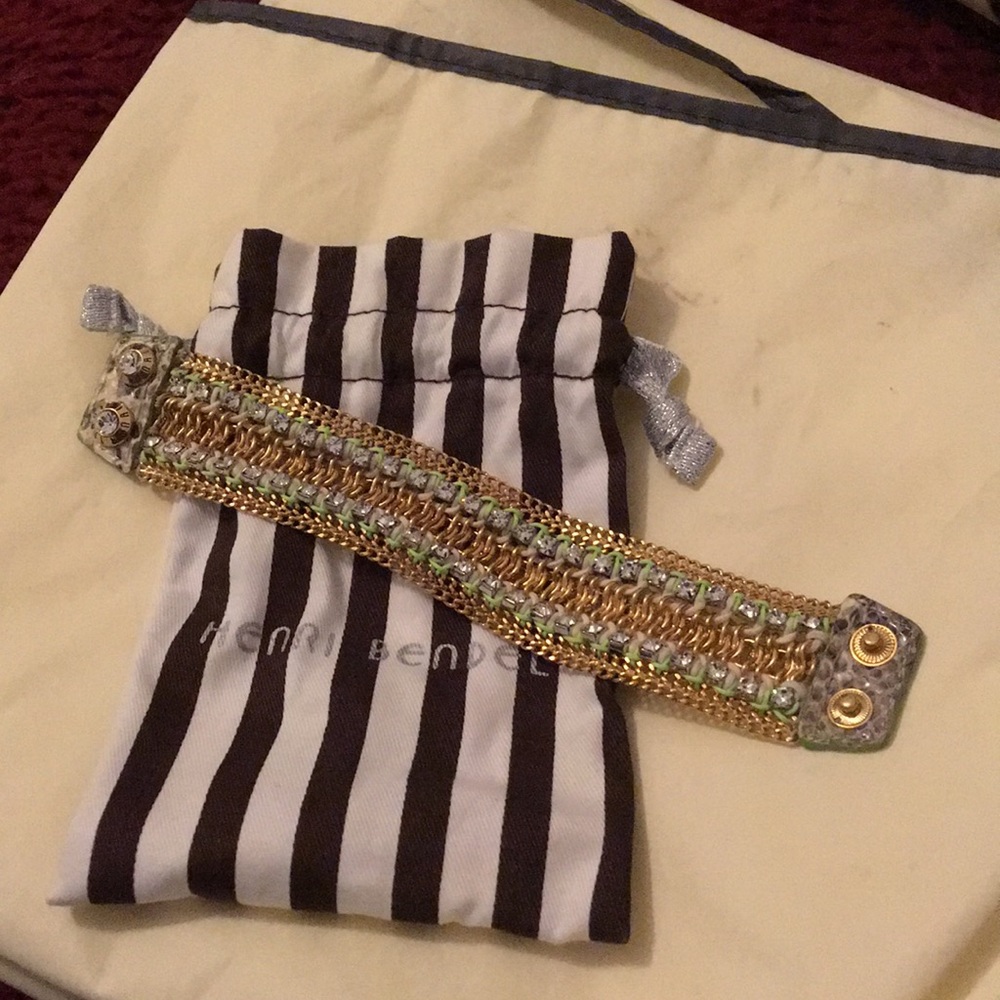 Green Henri Bendel Bracelet